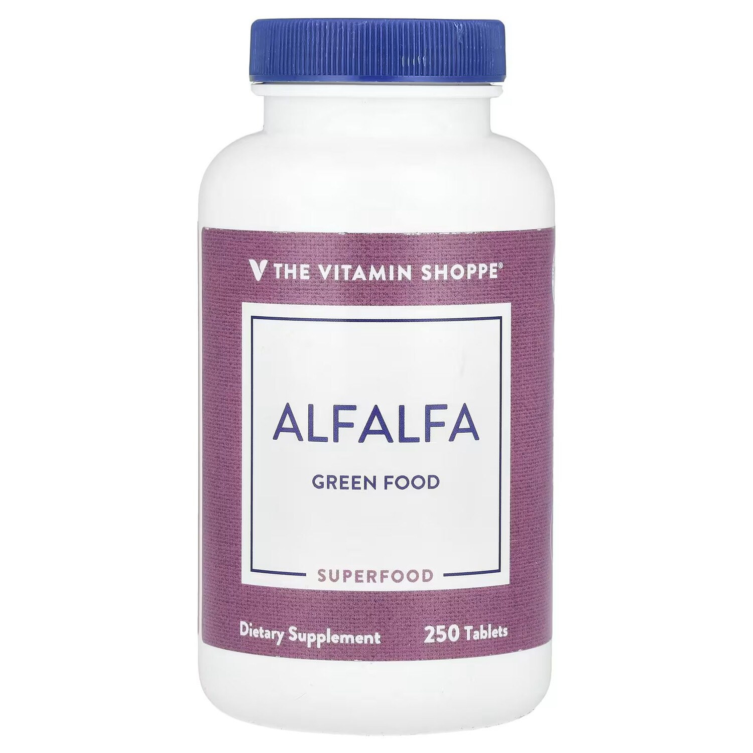 

Люцерна, 250 таблеток The Vitamin Shoppe
