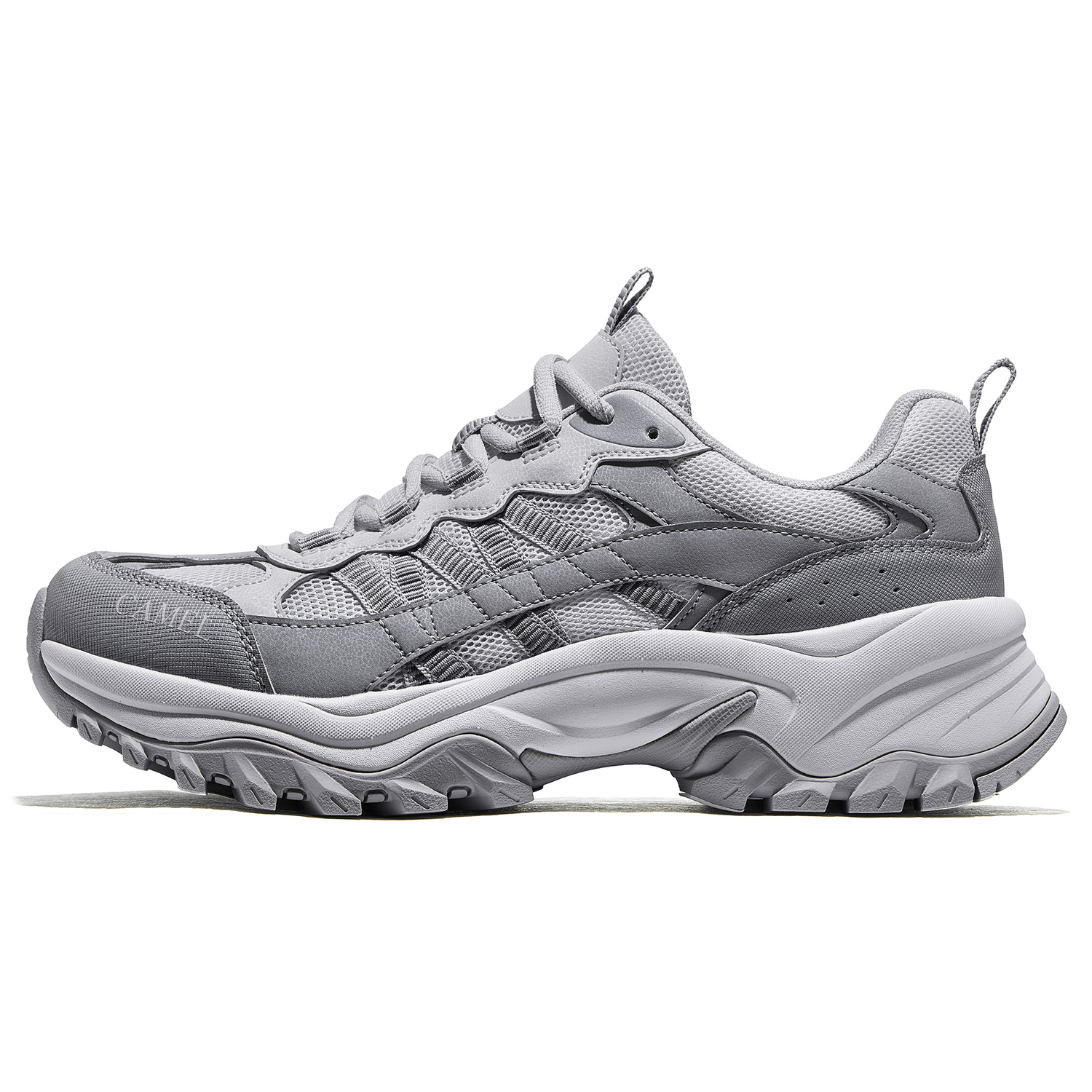 

CAMEL Туристические ботинки мужские Low top White/Gray, Mud Gray/Black, Gray