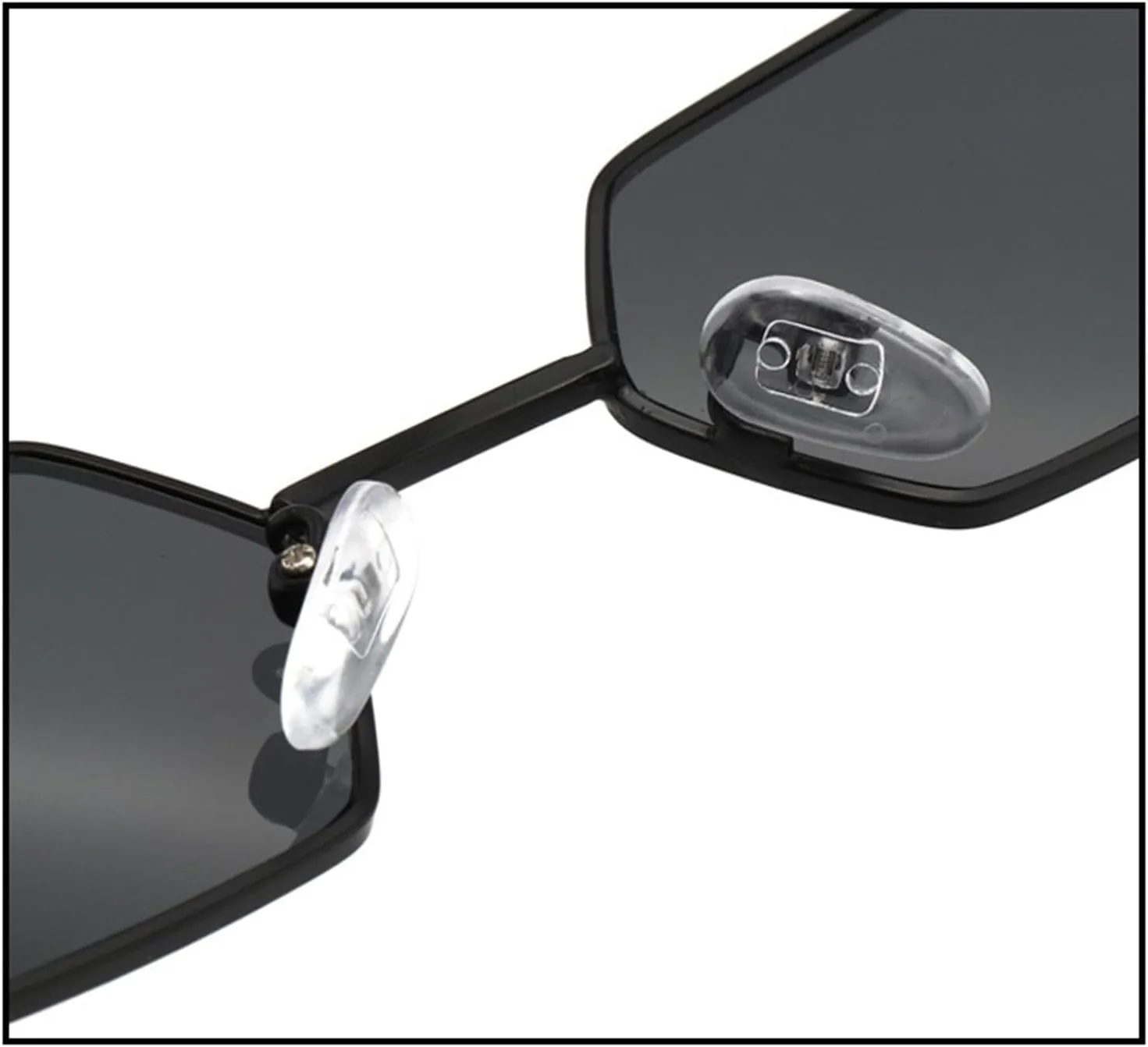 

Металлические солнцезащитные очки для мужчин, для активного отдыха, для поездок на работу, для женщин, для отпуска, декоративные солнцезащитные очки Generic, Black