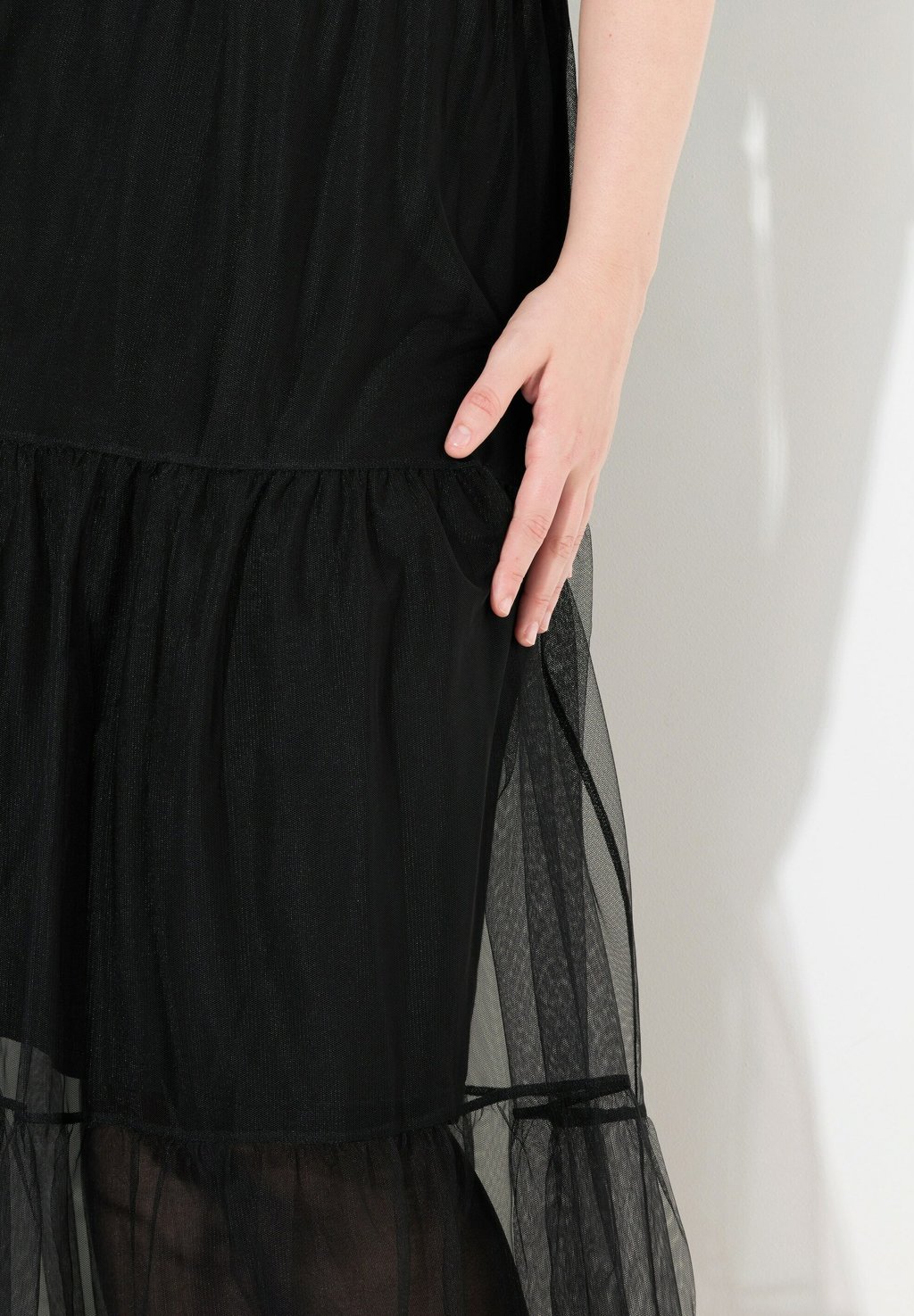 

Юбка макси TIERED LAYERED Ulla Popken, черный