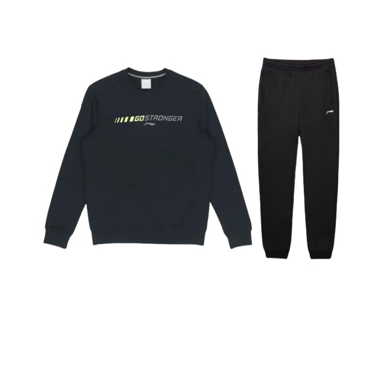 

LINING Повседневная спортивная одежда унисекс черная