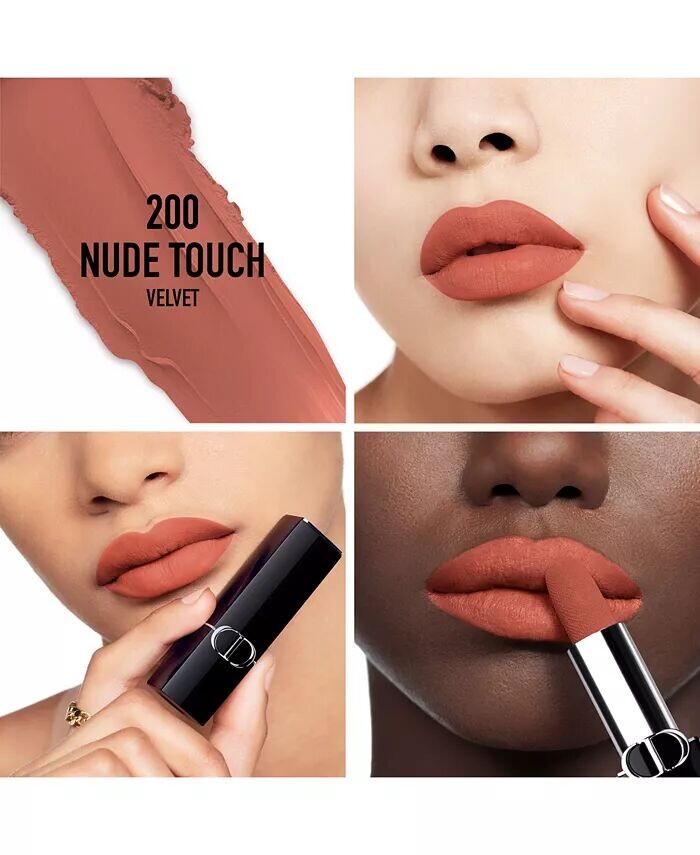 Губная помада Rouge Dior – бархатная, цвет NEW! 320 Virtuose — фото 3