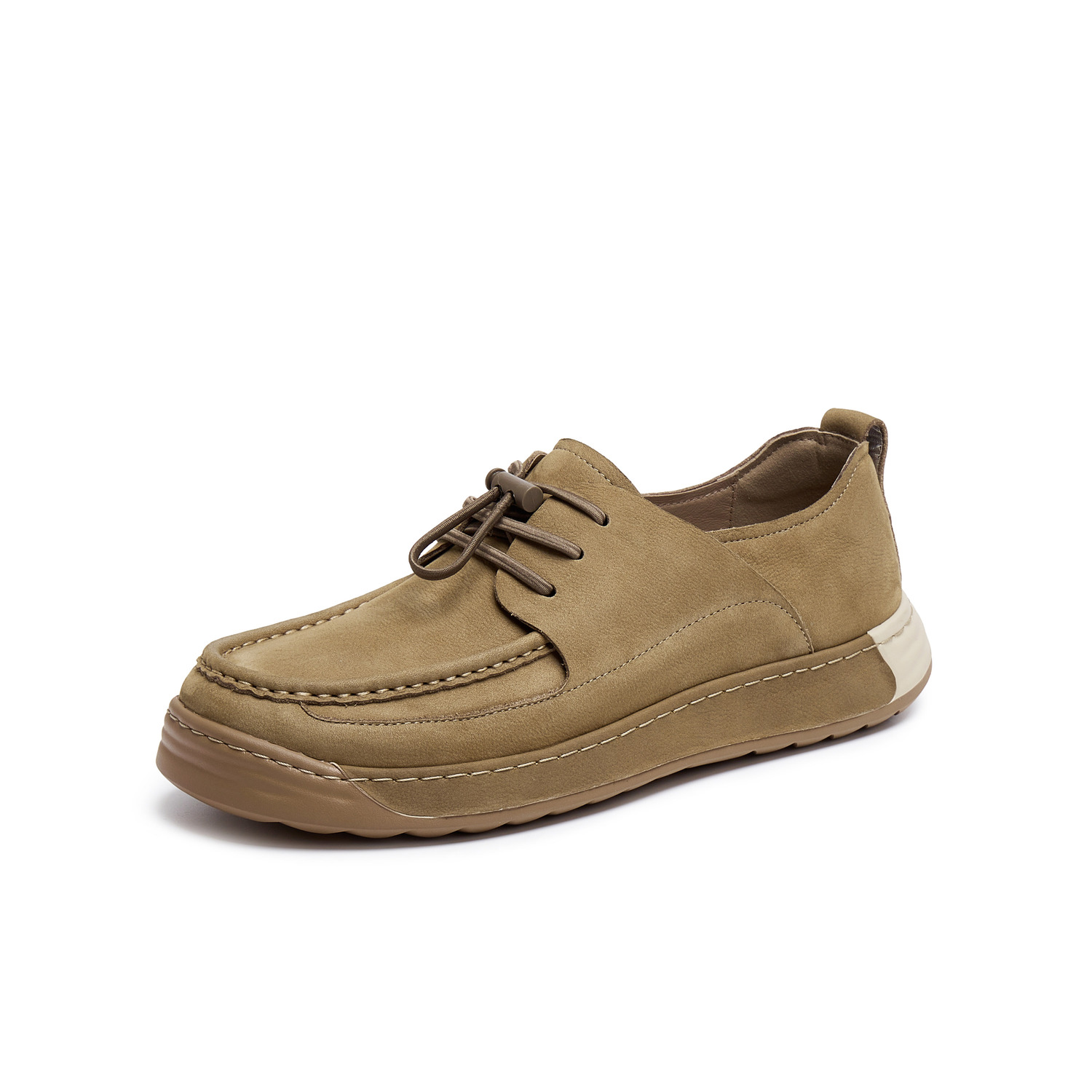 Teenmix Папины кеды мужские повседневные - хаки, цвет Khaki — фото 2