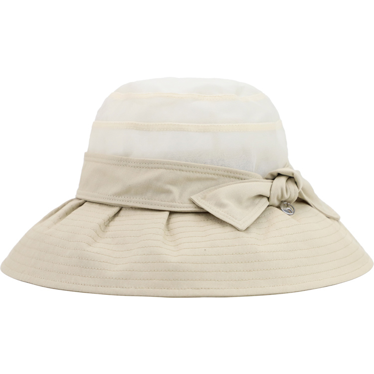 

Шляпа для женщин Mulberry Silk с защитой от солнца ELLE, бежевый