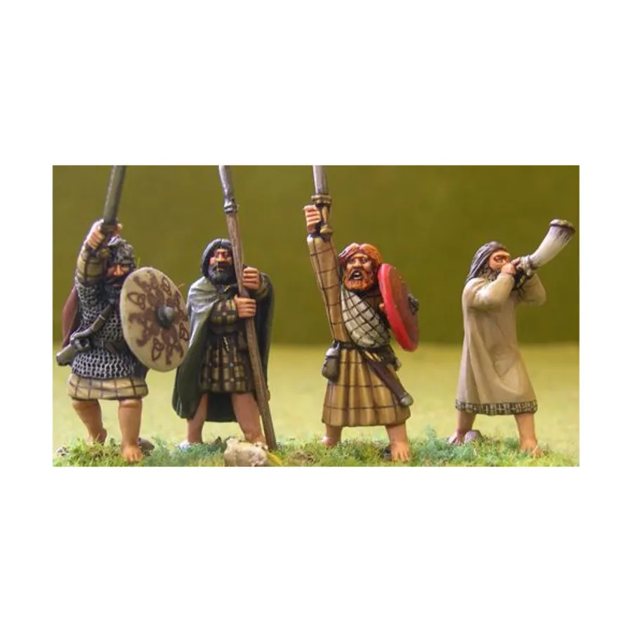 

Ирландское командование №1, Gripping Beast Miniatures - Age of Arthur (28mm)