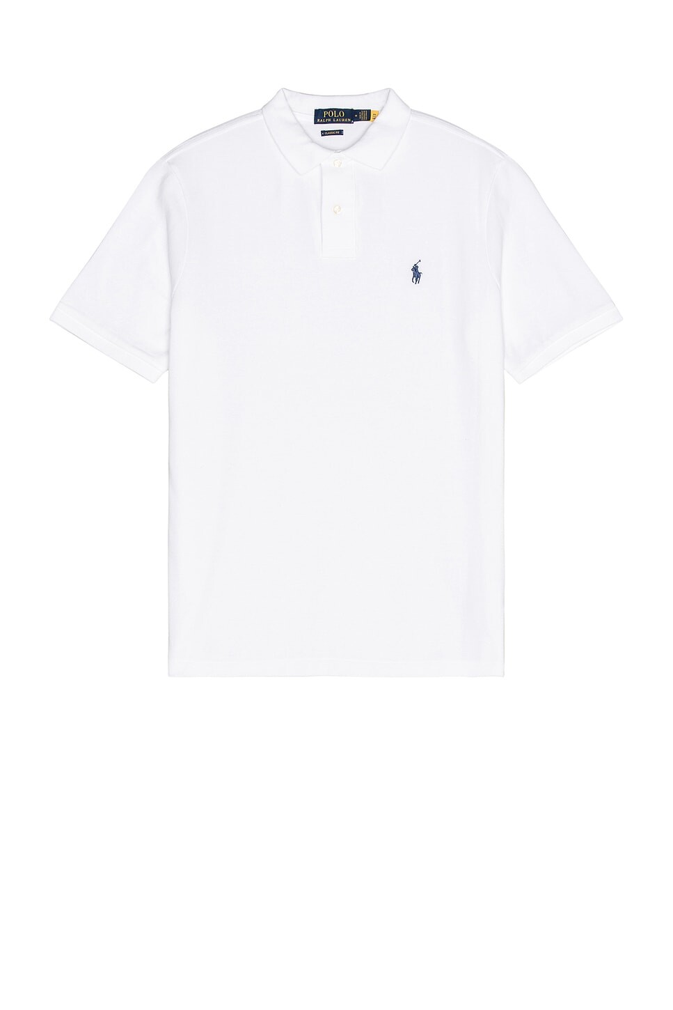 

Классическая сетчатая рубашка-поло Polo Ralph Lauren, белый
