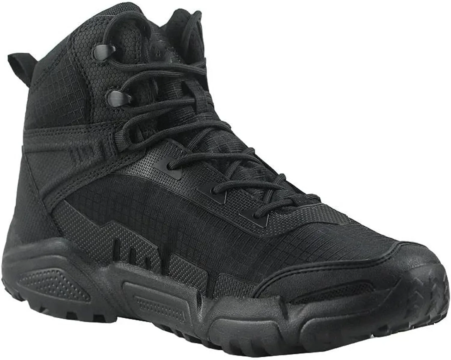 Мужские дышащие походные ботинки Alloaone с верхом из сетки, водонепроницаемые, противоскользящие, тренировочные ботинки для наружного восхождения — фото 2