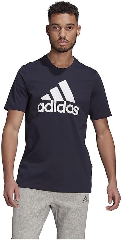 Футболка Adidas ECQ96 Essentials Single Jersey Big Logo с коротким рукавом, белый — фото 2