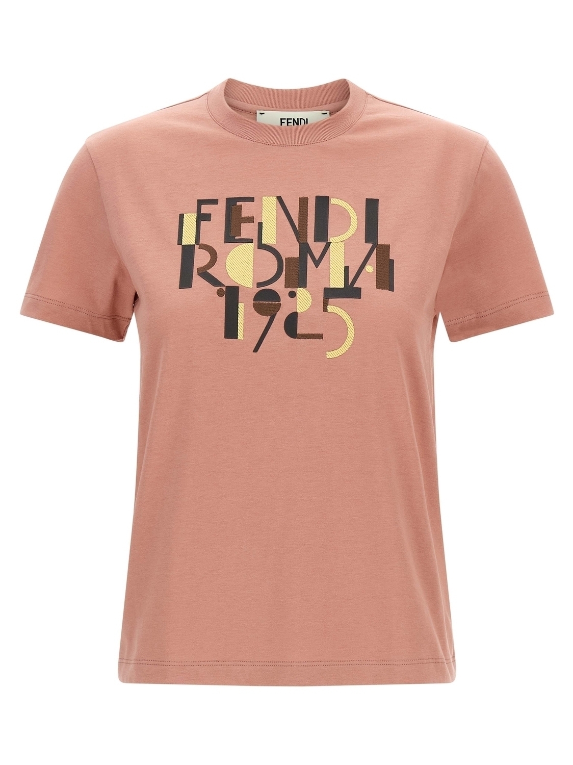 

Футболка «Fendi Roma 1925» FENDI, розовый
