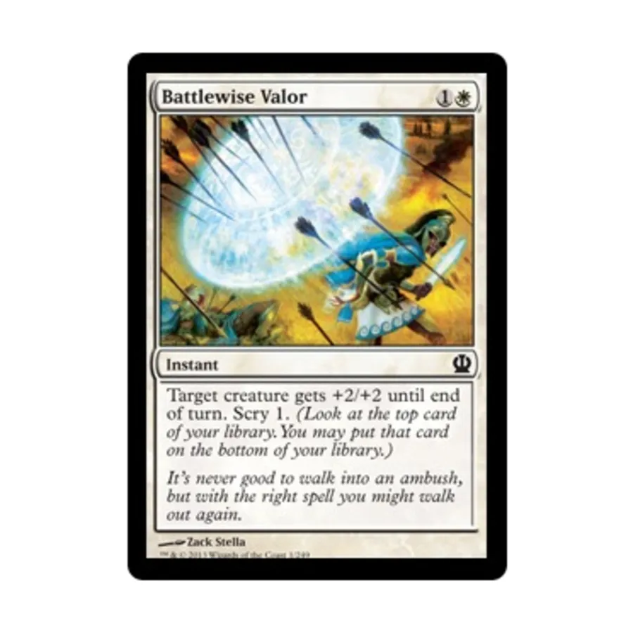 

CCG Боевая доблесть (C) (фольга), MTG - Theros