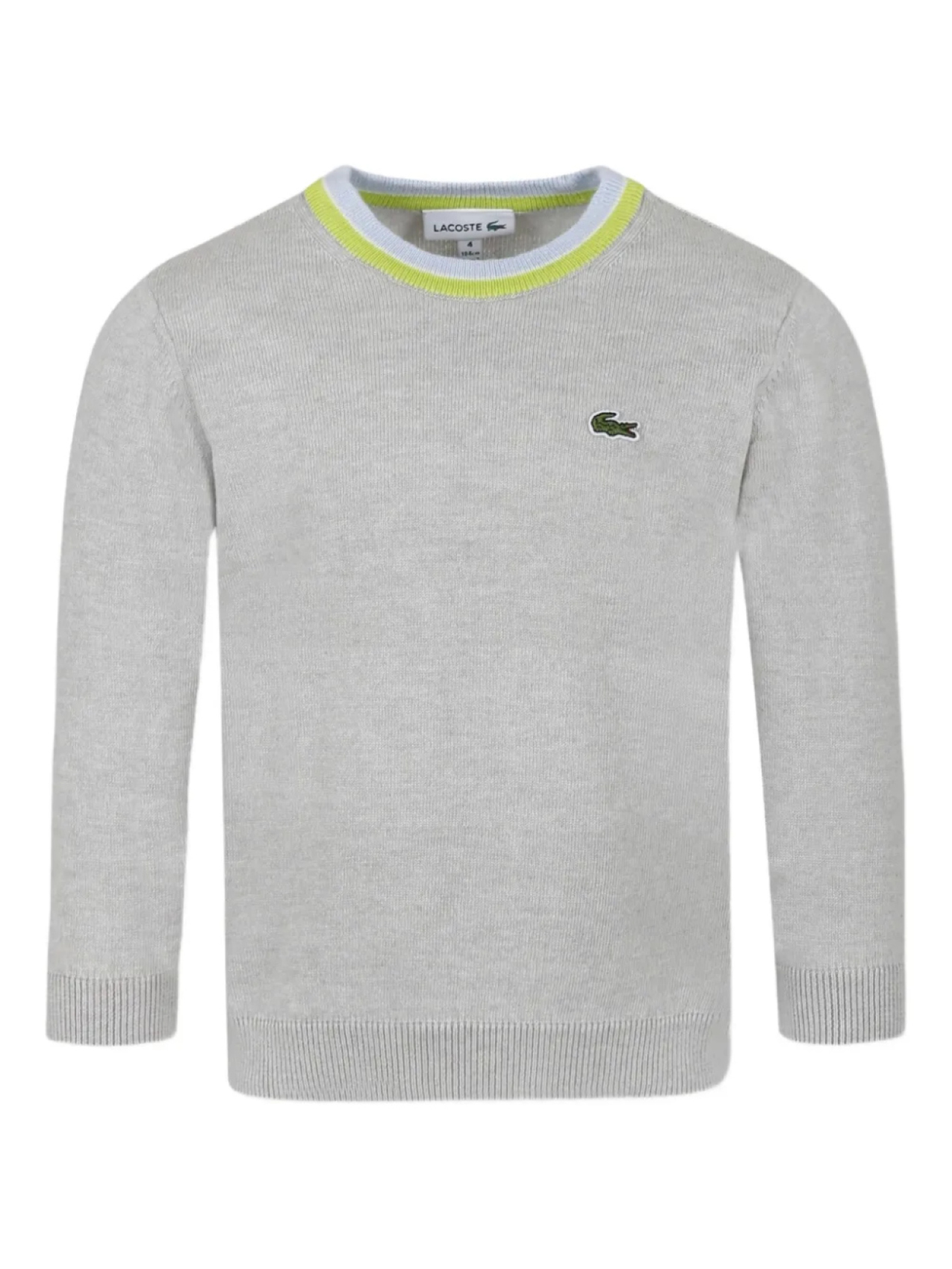 

Lacoste Kids джемпер с логотипом, серый