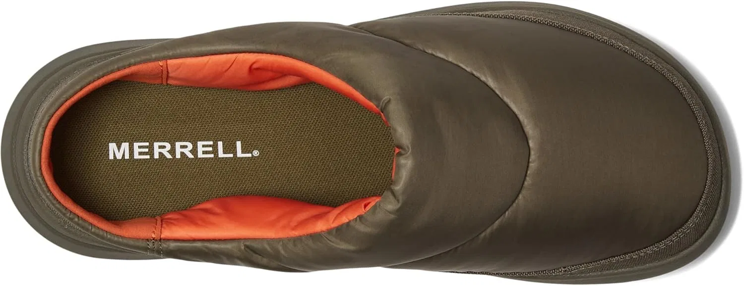 Тапочки стеганые Merrell, оливковый — фото 2