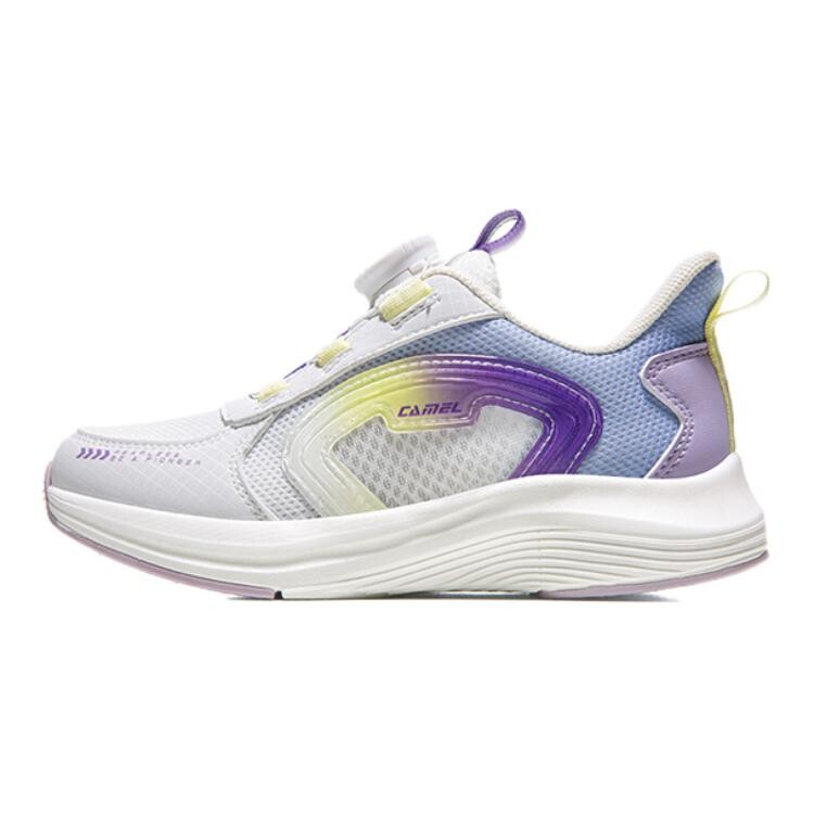 

Детские баскетбольные кроссовки Kids Low-top Белые/фиолетовые Camel, белый/сиреневый/фиолетовый/синий