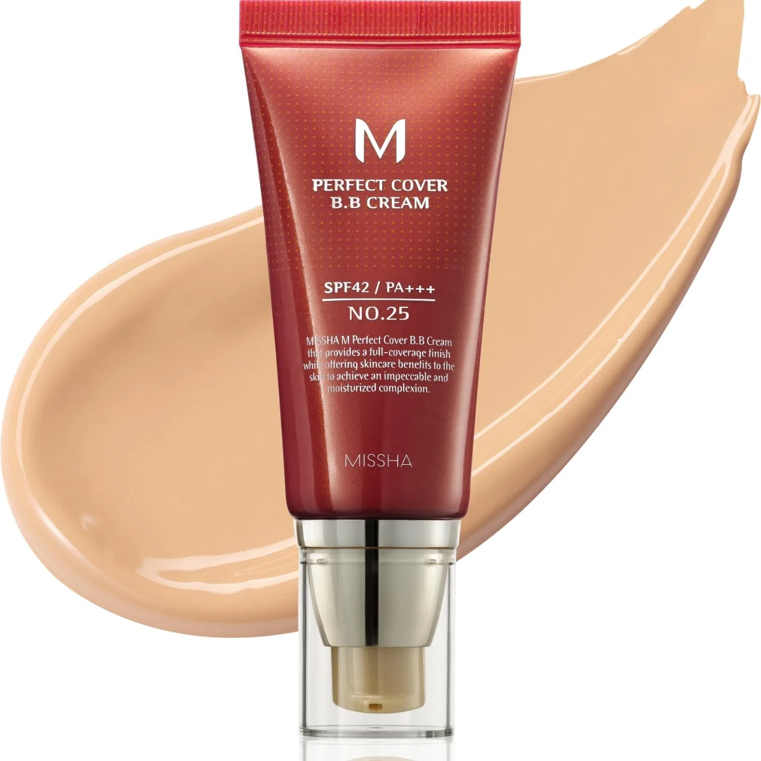 BB-крем MISSHA M Perfect Cover SPF42 PA+++ 50 мл, оттенок #25 Warm Beige Missha, #25 Warm Beige