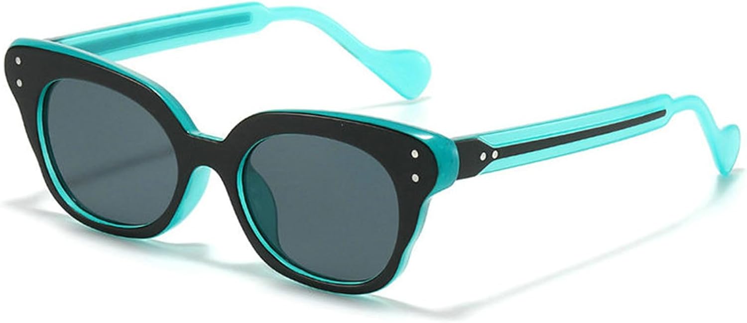 

Солнцезащитные очки Willochra Cat Eye Fashion для женщин, солнцезащитные очки UV400 для мужчин, квадратные, модные, с заклепками, в стиле панк, солнцезащитные очки UV400, C6