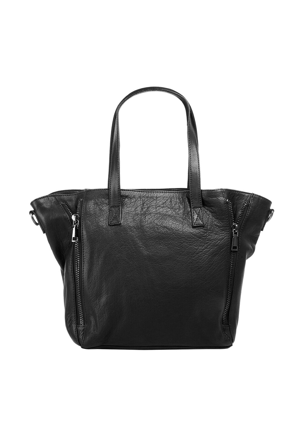 

Шопер, натуральная кожа Forty, черный