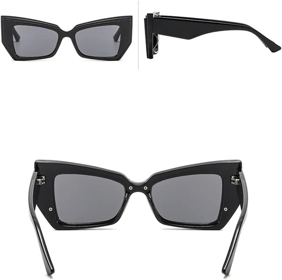 

Солнцезащитные очки UV400 с большой оправой, градиентным рисунком в стиле панк, для женщин и мужчин, для бега и занятий спортом на открытом воздухе UYPTK, 01