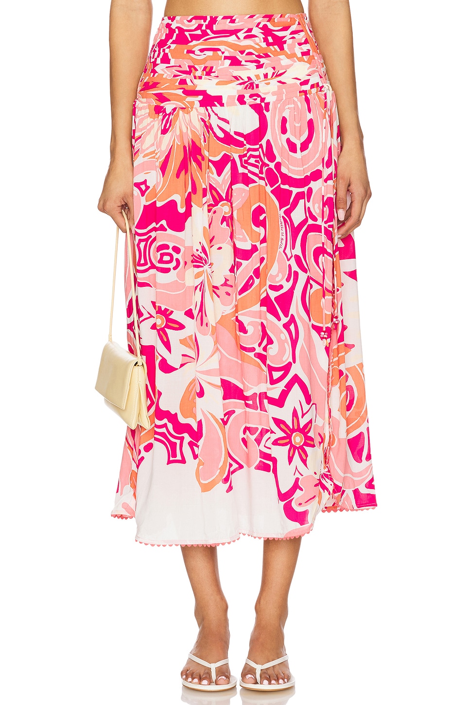 

Юбка Carla Poupette St Barth, pink fantasia