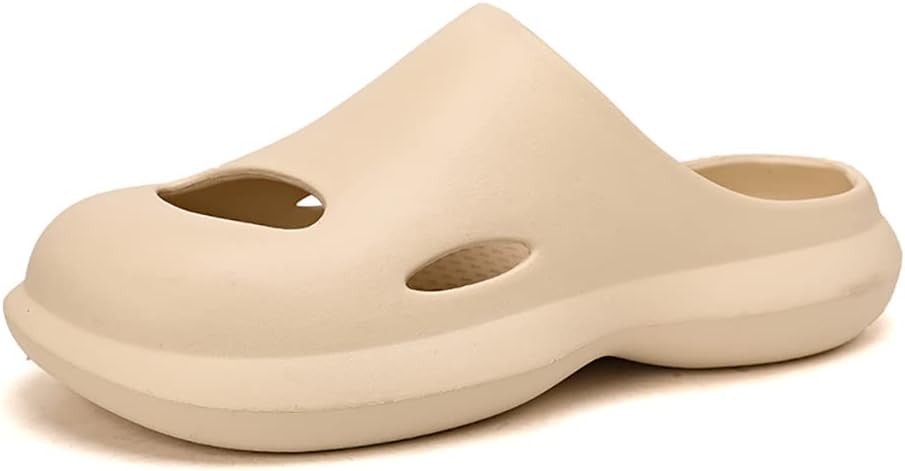 

Мужские и женские модные домашние тапочки, садовые и тапочки, легкие, для пары, унисекс Tsuukuie, белый