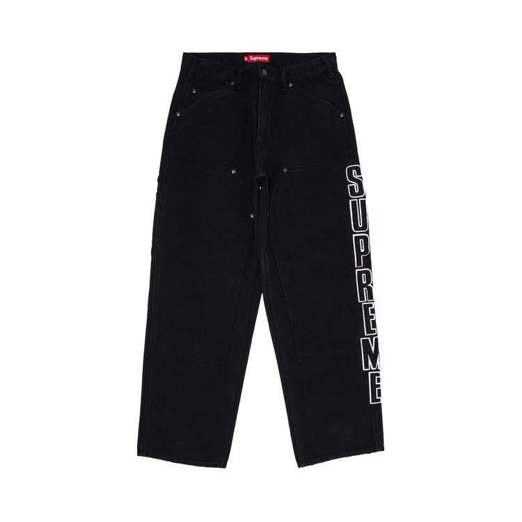 

Брюки Supreme Reflective Double Knee Pant, Black