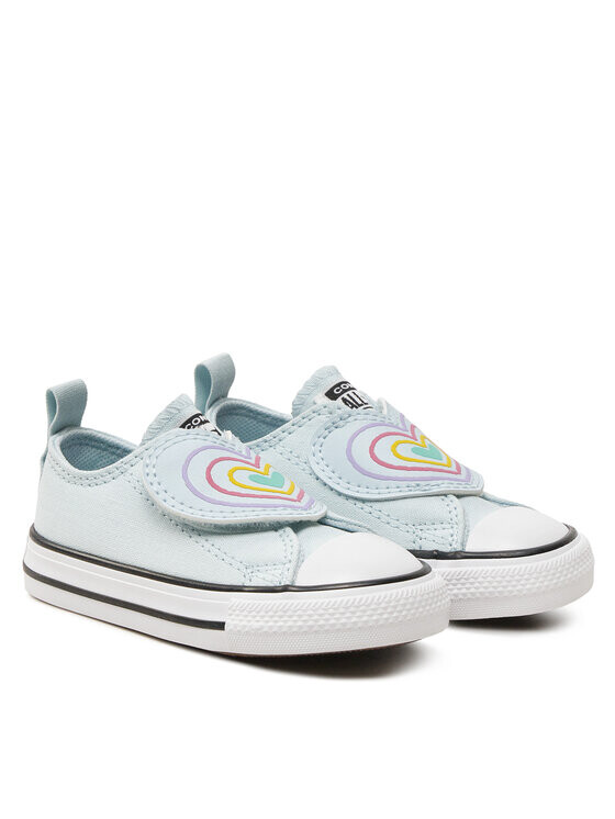 Кроссовки из ткани Converse, серый — фото 2