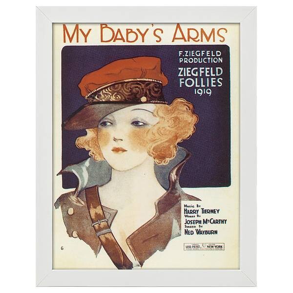 

Рамка для фотографий LegendArte Poster My Baby's Arms, белый