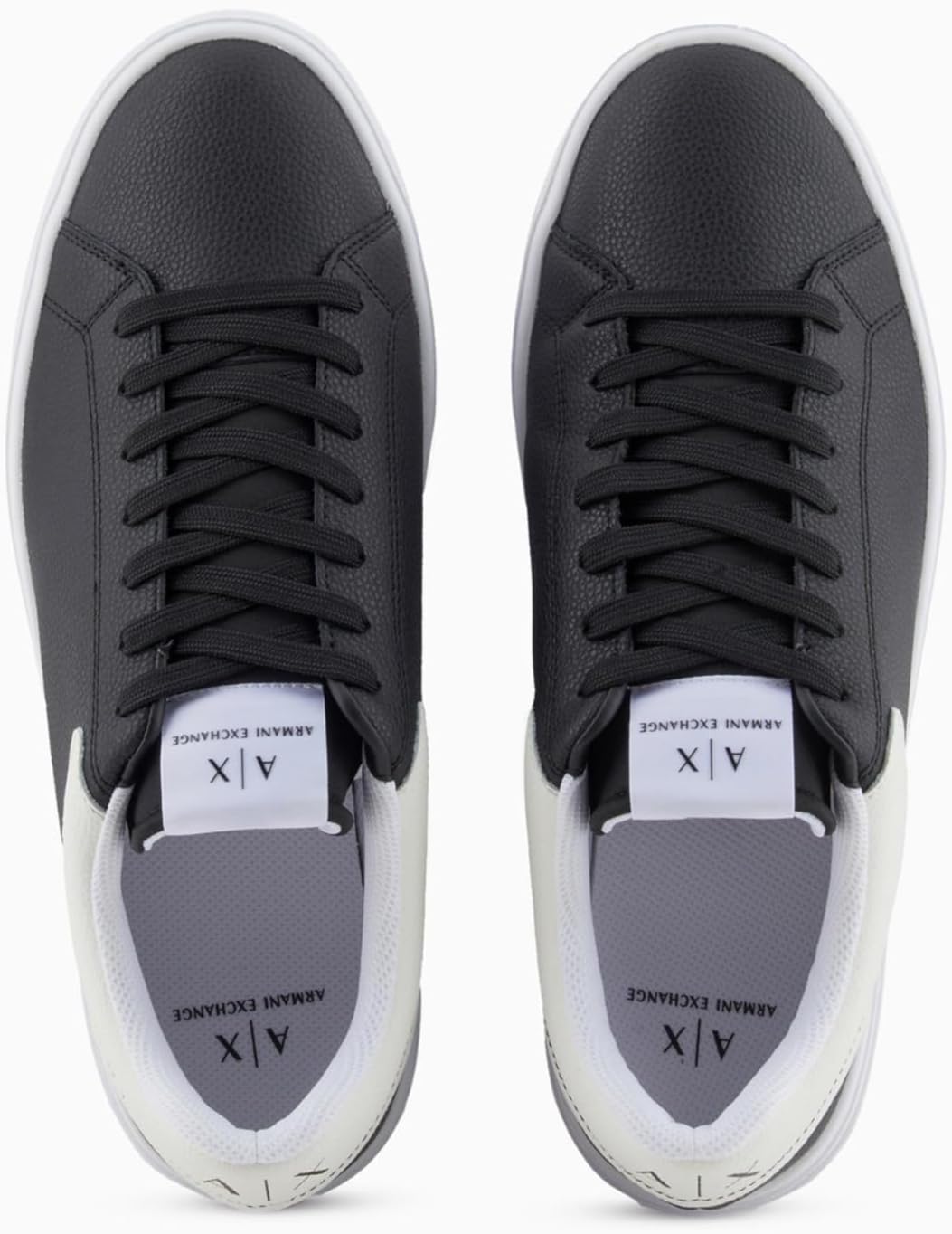 Мужские кроссовки Armani Exchange London Classic, белый/черный — фото 4
