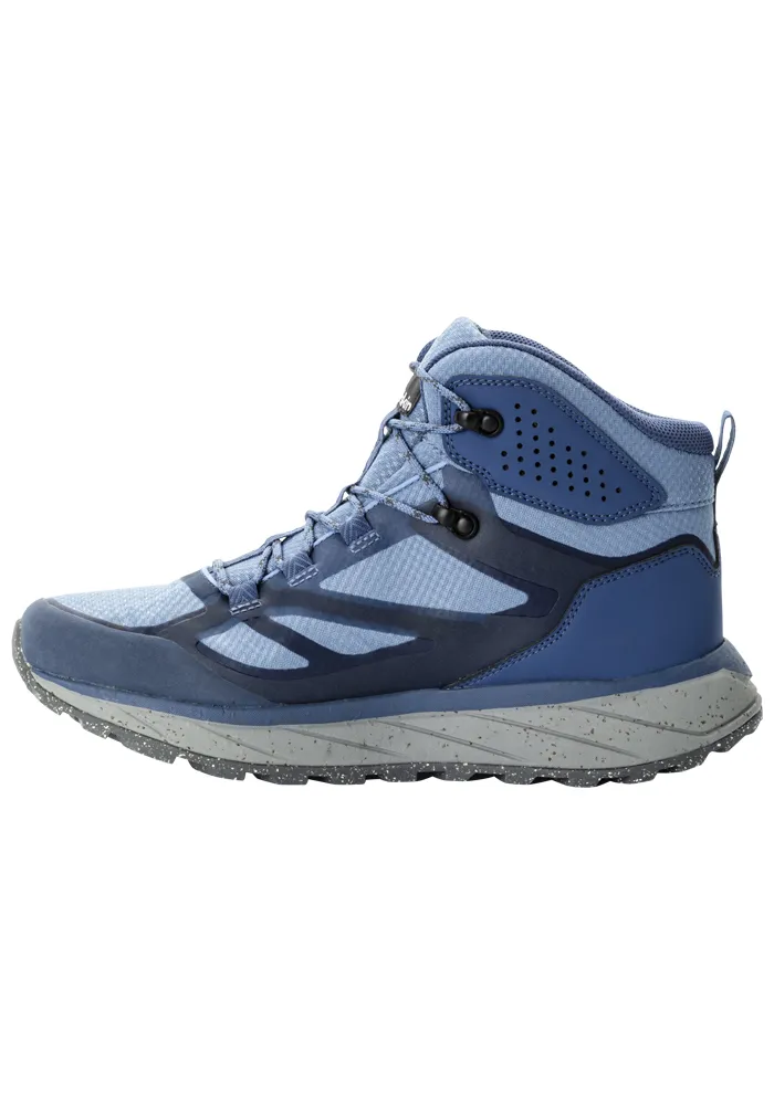 Кроссовки Jack Wolfskin "TERRAVENTURE TEXAPORE MID M", цвет Evening-Sky — фото 3