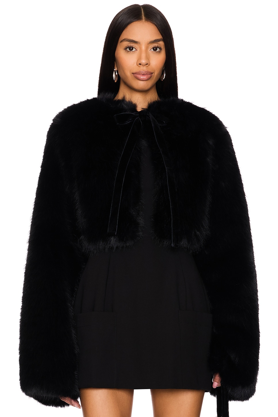 

Alyana куртка из искусственного меха Guizio, black