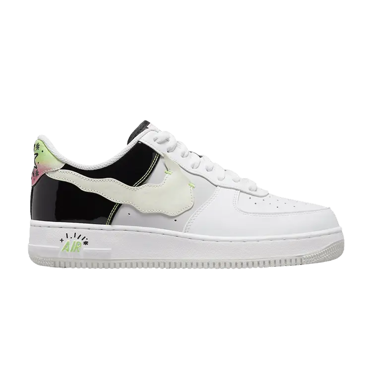 

Кроссовки Nike Air Force 1 Low '07 LV8 'Pop Art - White', белый