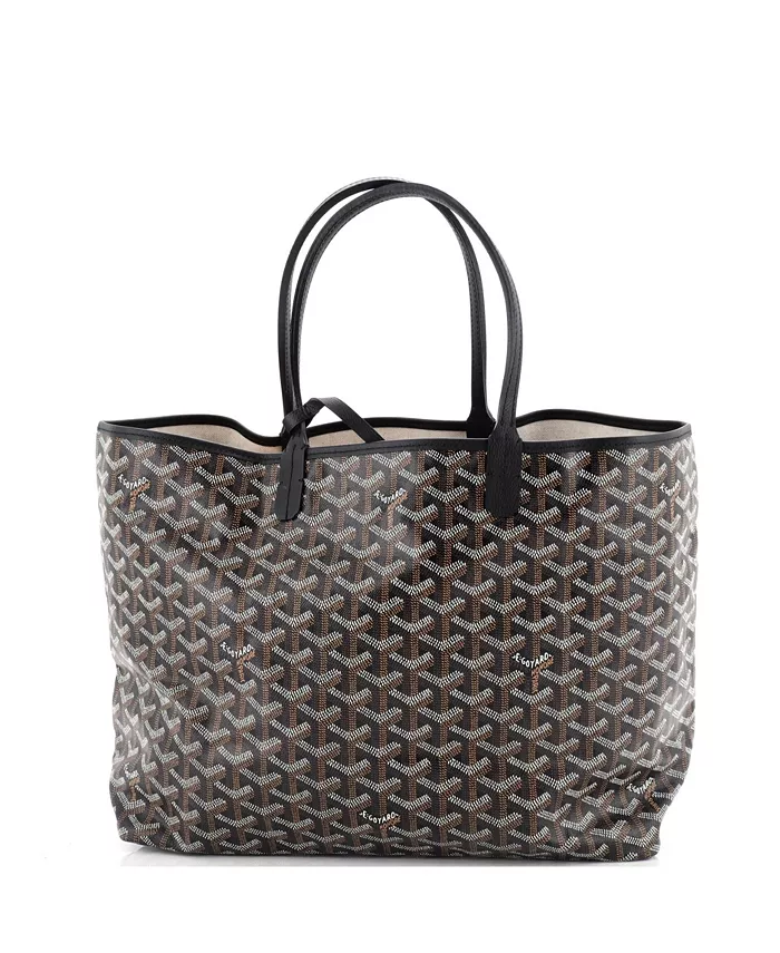 

Сумка-тоут PM Saint Louis из лакированного холста Pre-Owned Goyard, черный