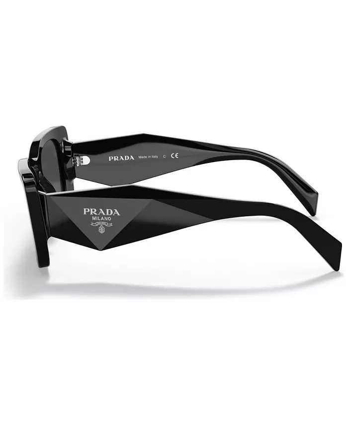 Солнцезащитные очки для женщин Symbole Butterfly, модель PR 08YS PRADA, черный — фото 4