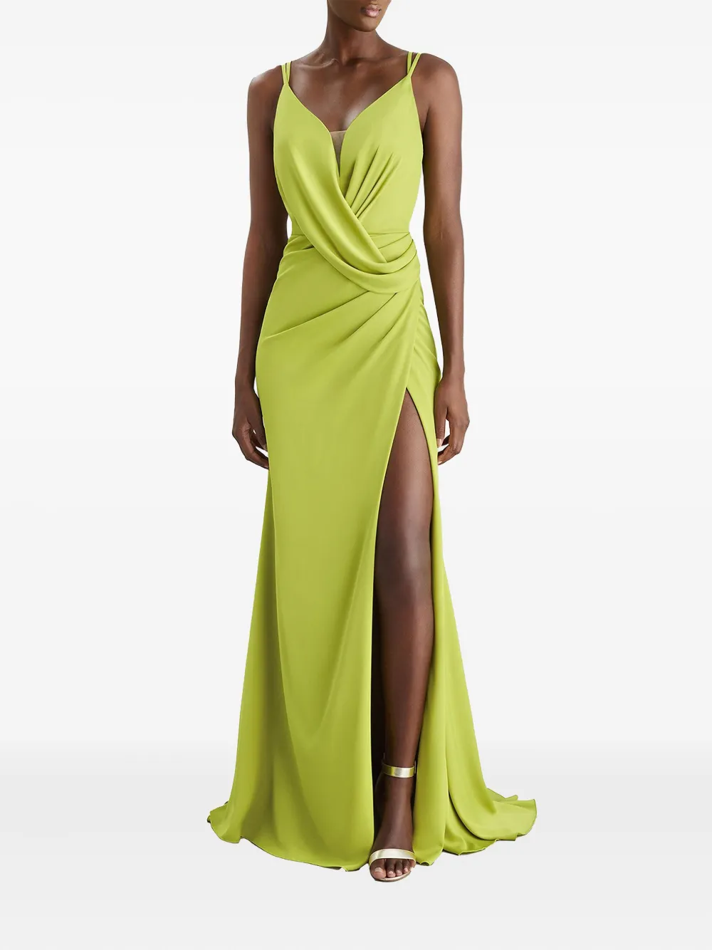 

Платье макси Drape 2302 PRONOVIAS PARTY EDIT, зеленый