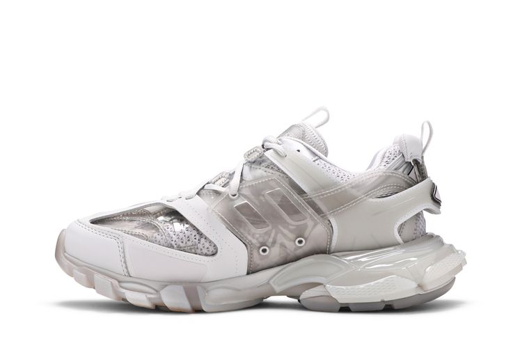 Кроссовки Balenciaga Track Sneaker 'Clear Sole - Light Grey', серый — фото 3