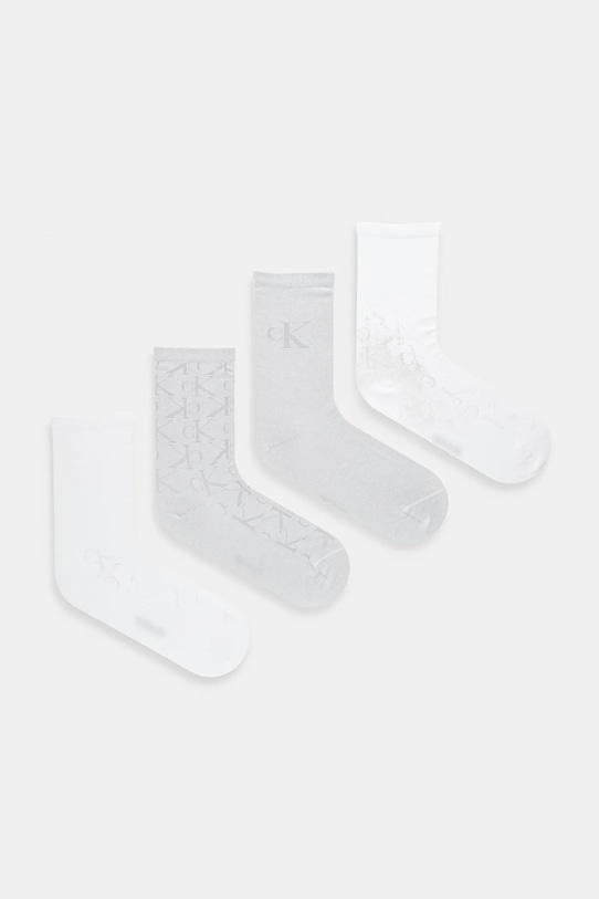 

Носки 4 пары Calvin Klein Jeans, белый