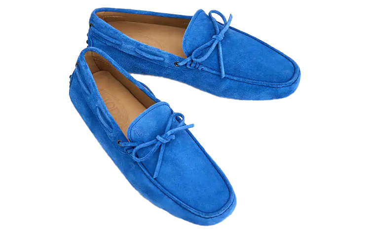 Мужские повседневные туфли TOD'S темно-синие — фото 4