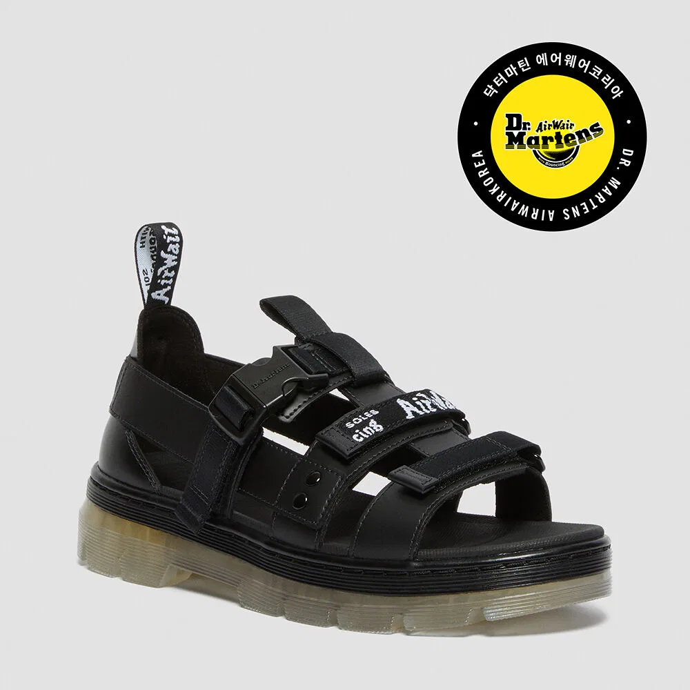Мужские ремешковые сандалии Pearson чёрного цвета от Dr.Martens