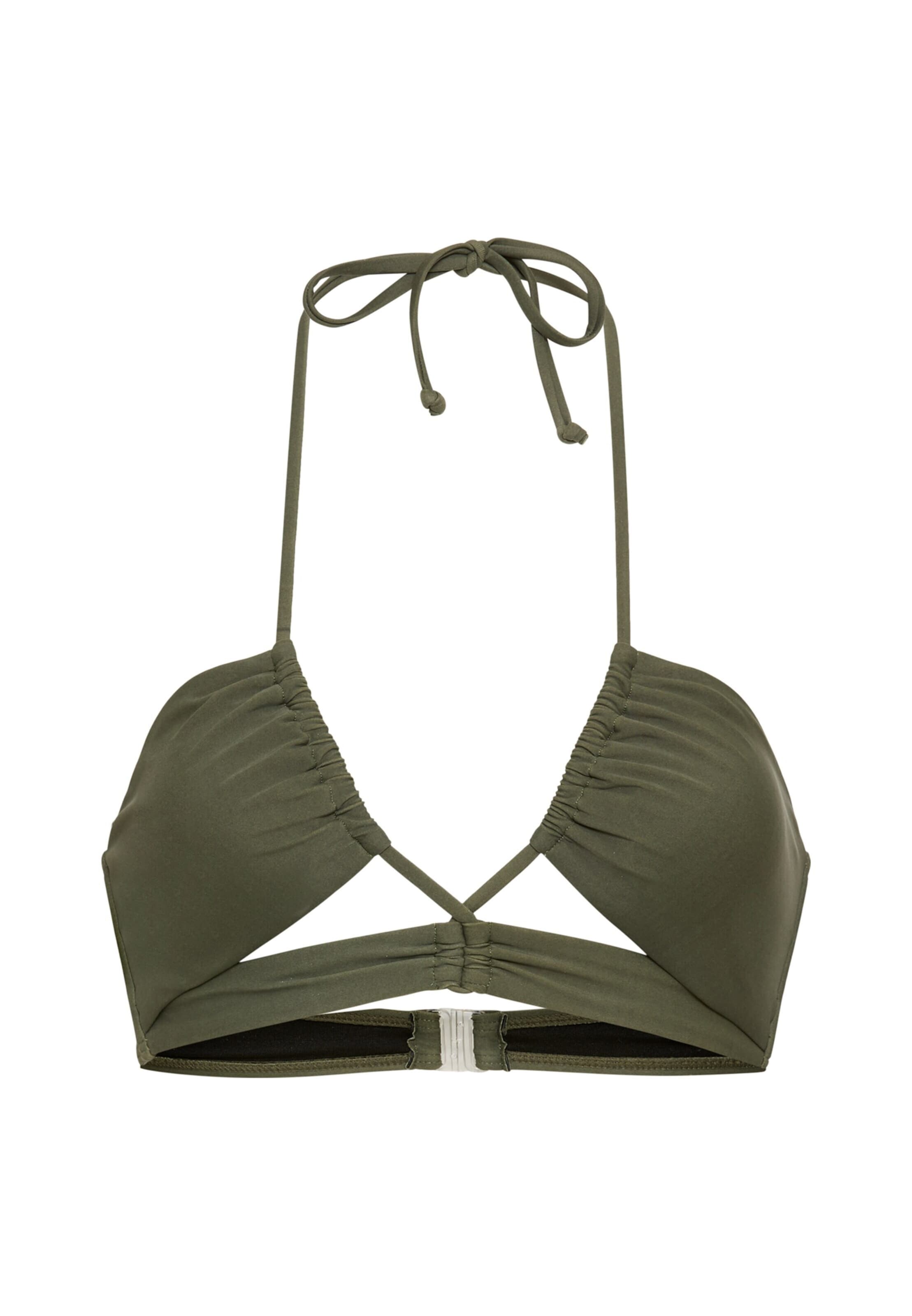 

LSCN by LASCANA Топ бикини в цвете оливковый