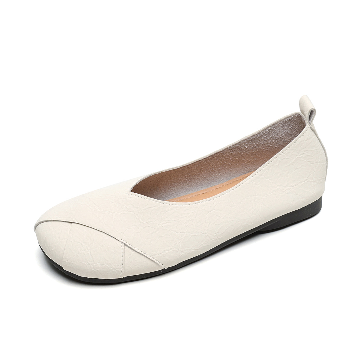 QITUMAUL Женские повседневные туфли на каблуке 1,5 см - цвет хаки, цвет Khaki color [with a height increase of 1.5cm] — фото 3
