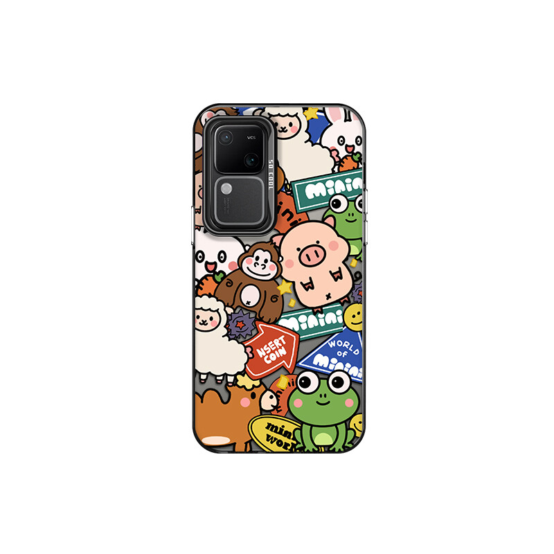 

Чехол для телефона с камнями Stones, Color silver black - DWSTSCY037
