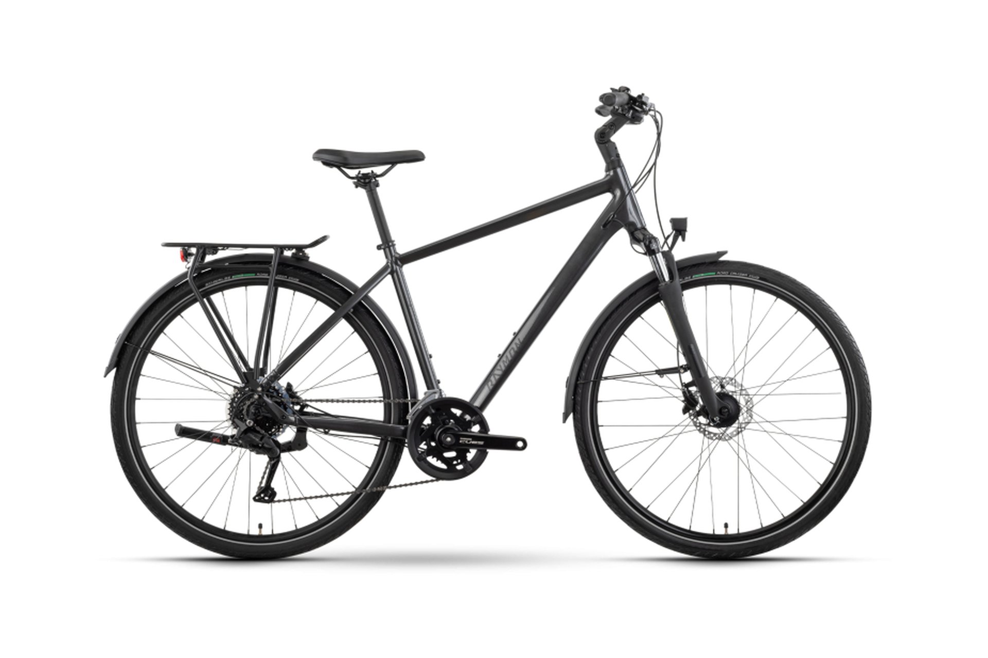 

Трекинговый велосипед Raymon Zayn pro - 28 дюймов - diamant - 2026, grau | anthracite