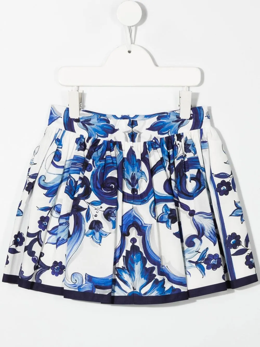 Юбка с графичным принтом Dolce & Gabbana Kids, белый — фото 2