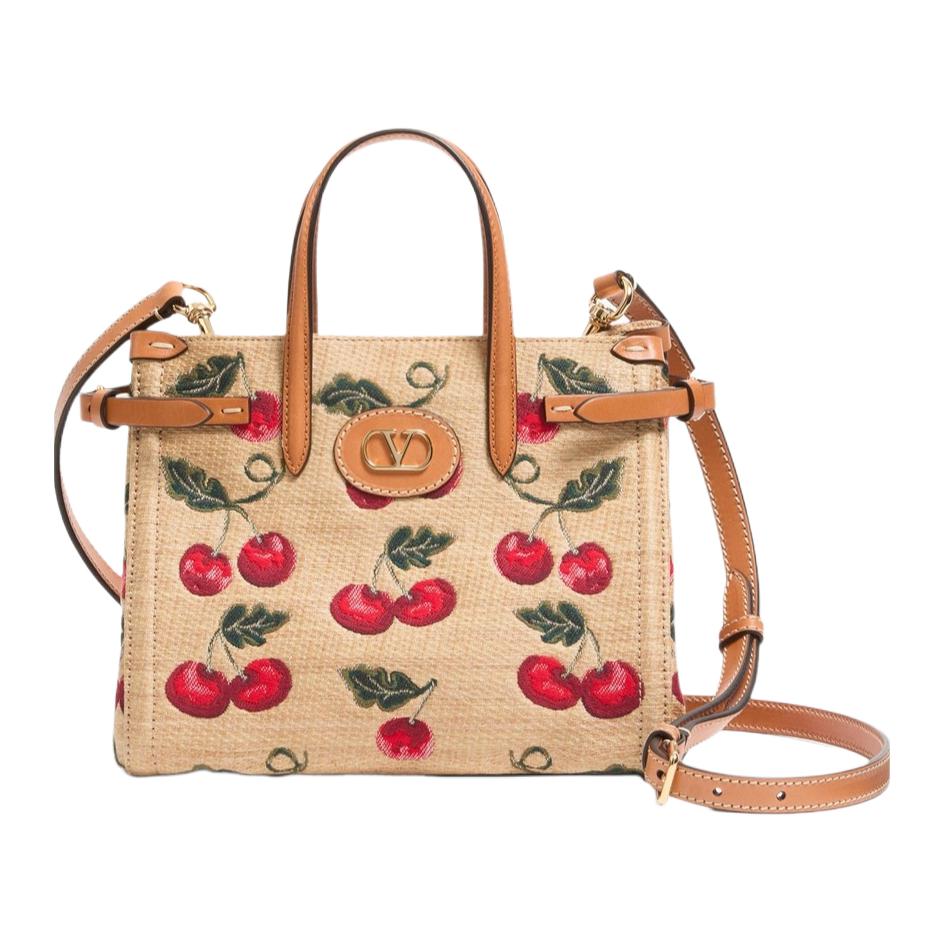 

Valentino Рафия кожаная сумка тоут
