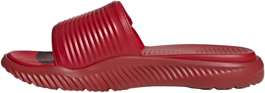 Сандалии Adidas Unisex Adult Alphabounce 2.0 Slide, красный/черный — фото 3