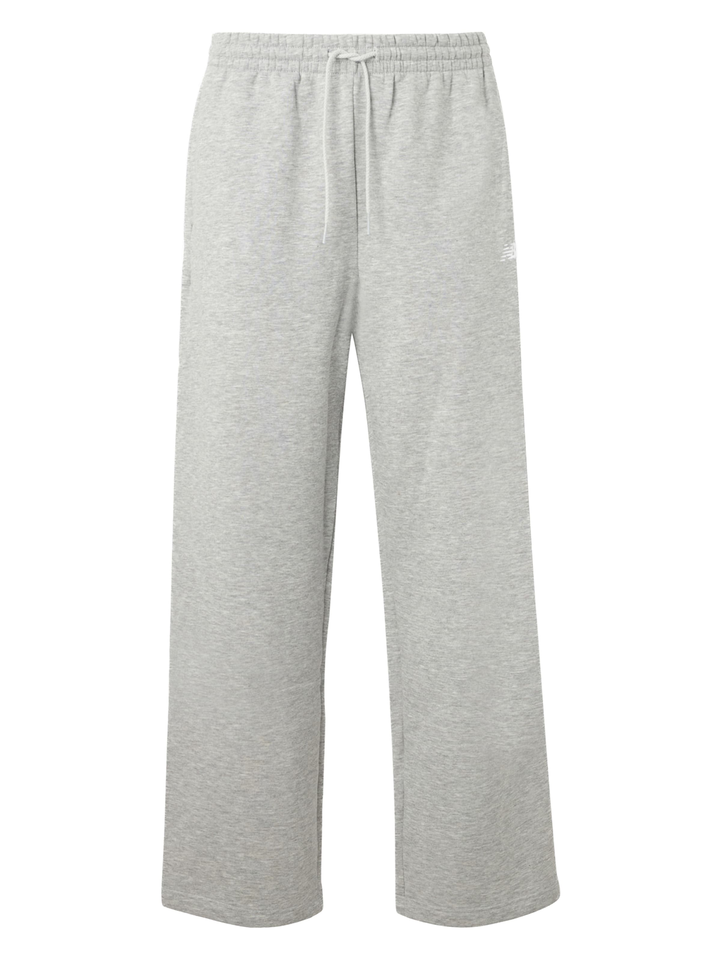 

New balance Штаны свободного кроя в светло-сером цвете