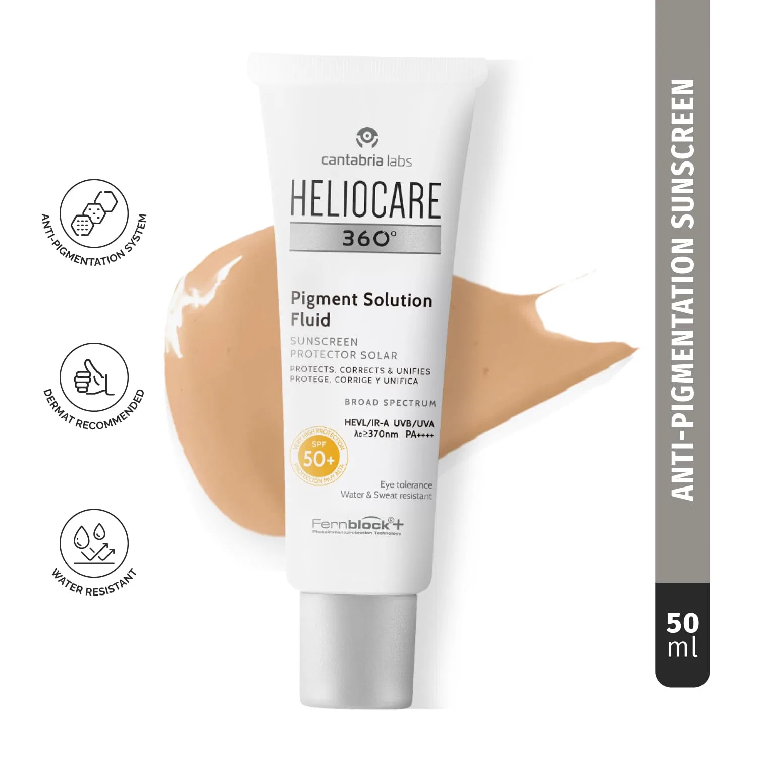 Флюид Heliocare 360 Pigment Solution Fluid Spf50, 50 мл Heliocare — фото 2