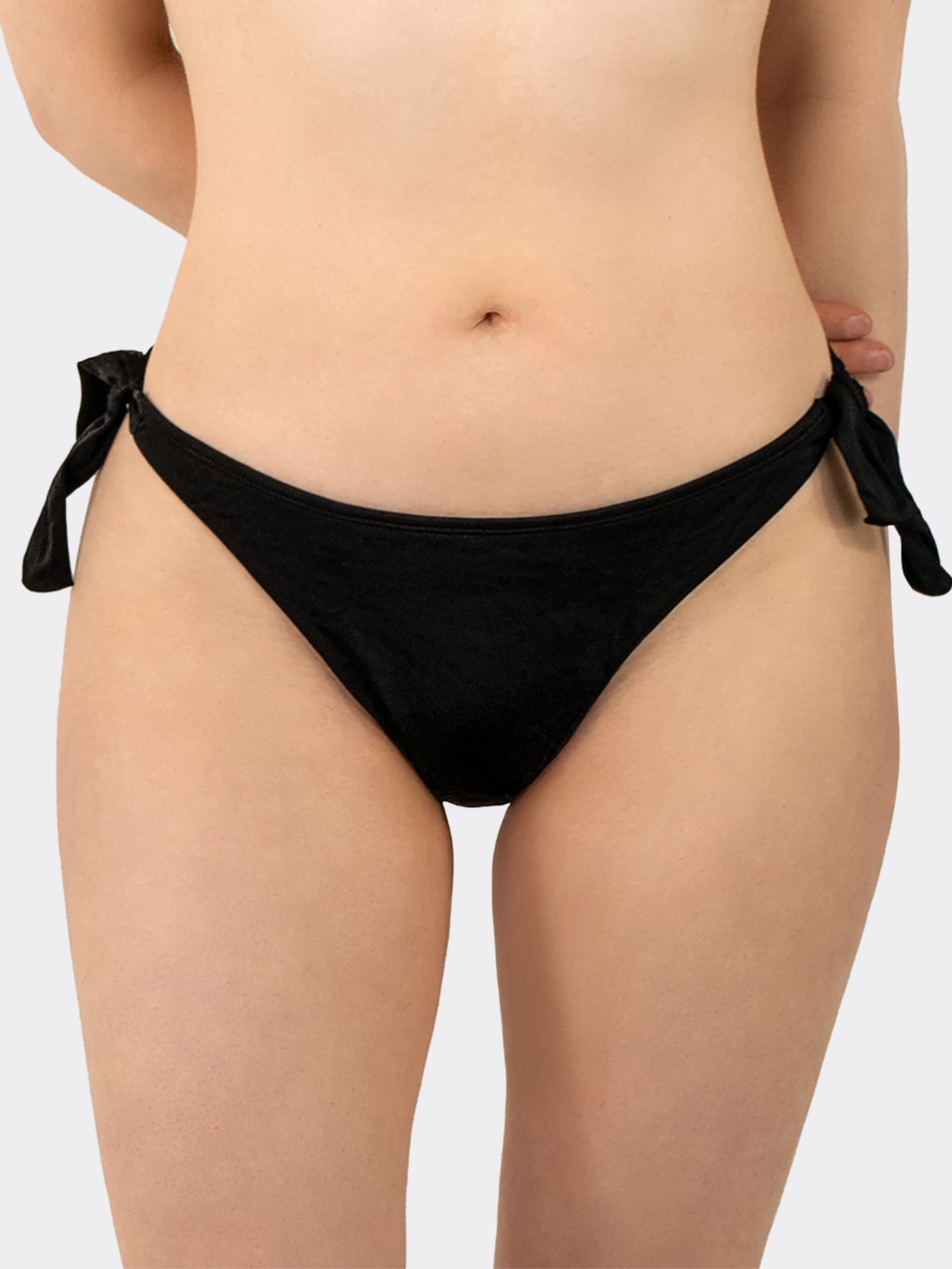 

MYLILY Бикини-трусики 'Bikini Hose Tanga mit Knoten' в черном цвете, Черный, MYLILY Бикини-трусики 'Bikini Hose Tanga mit Knoten' в черном цвете