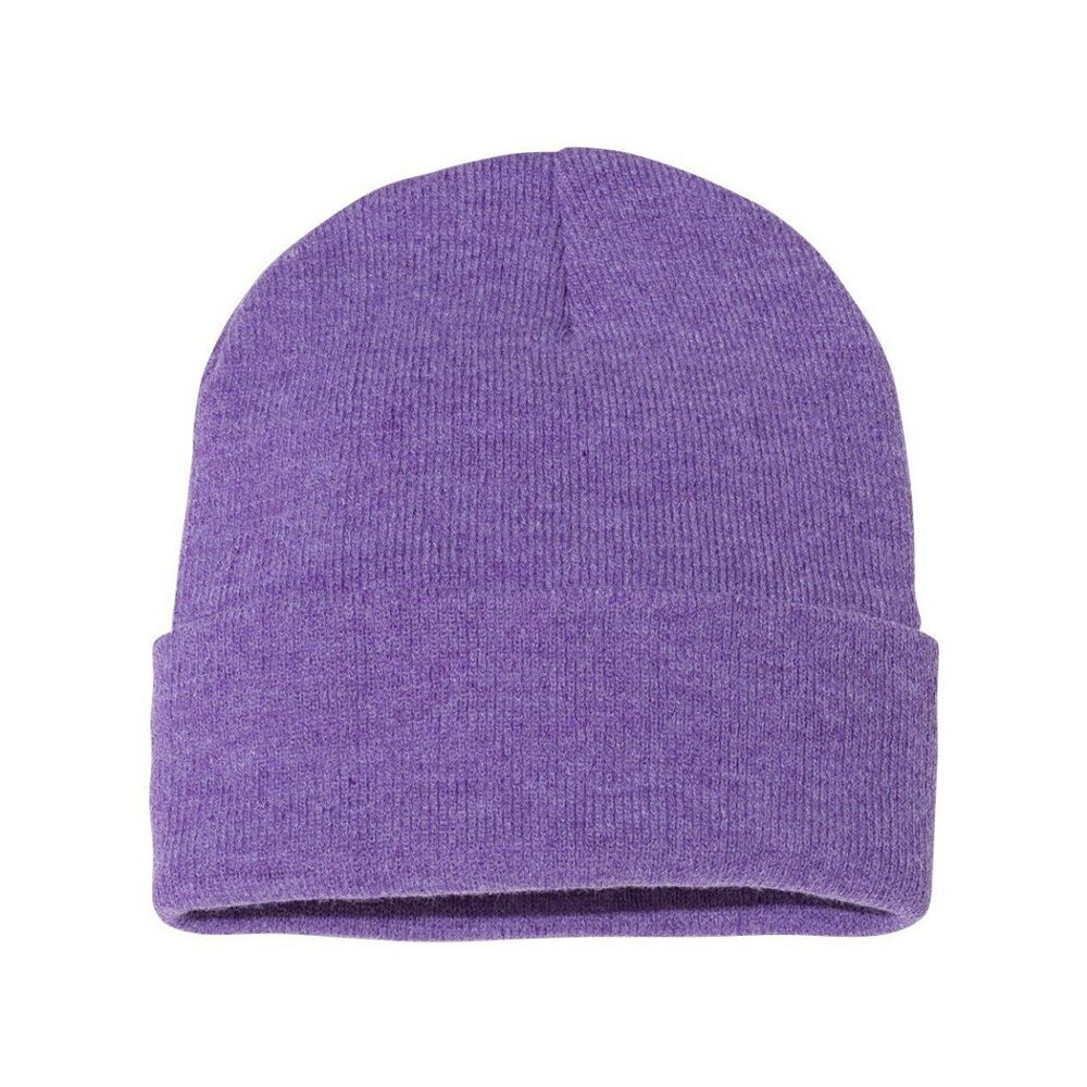 

Шапка Sportsman Solid 12 с манжетами Sportsmans Supply, цвет Heather Purple