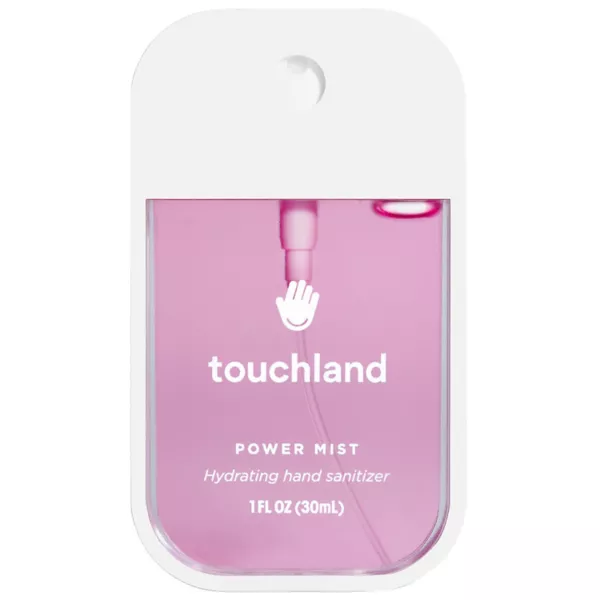 

Увлажняющий дезинфицирующий гель для рук Power Mist Touchland, цвет berry bliss