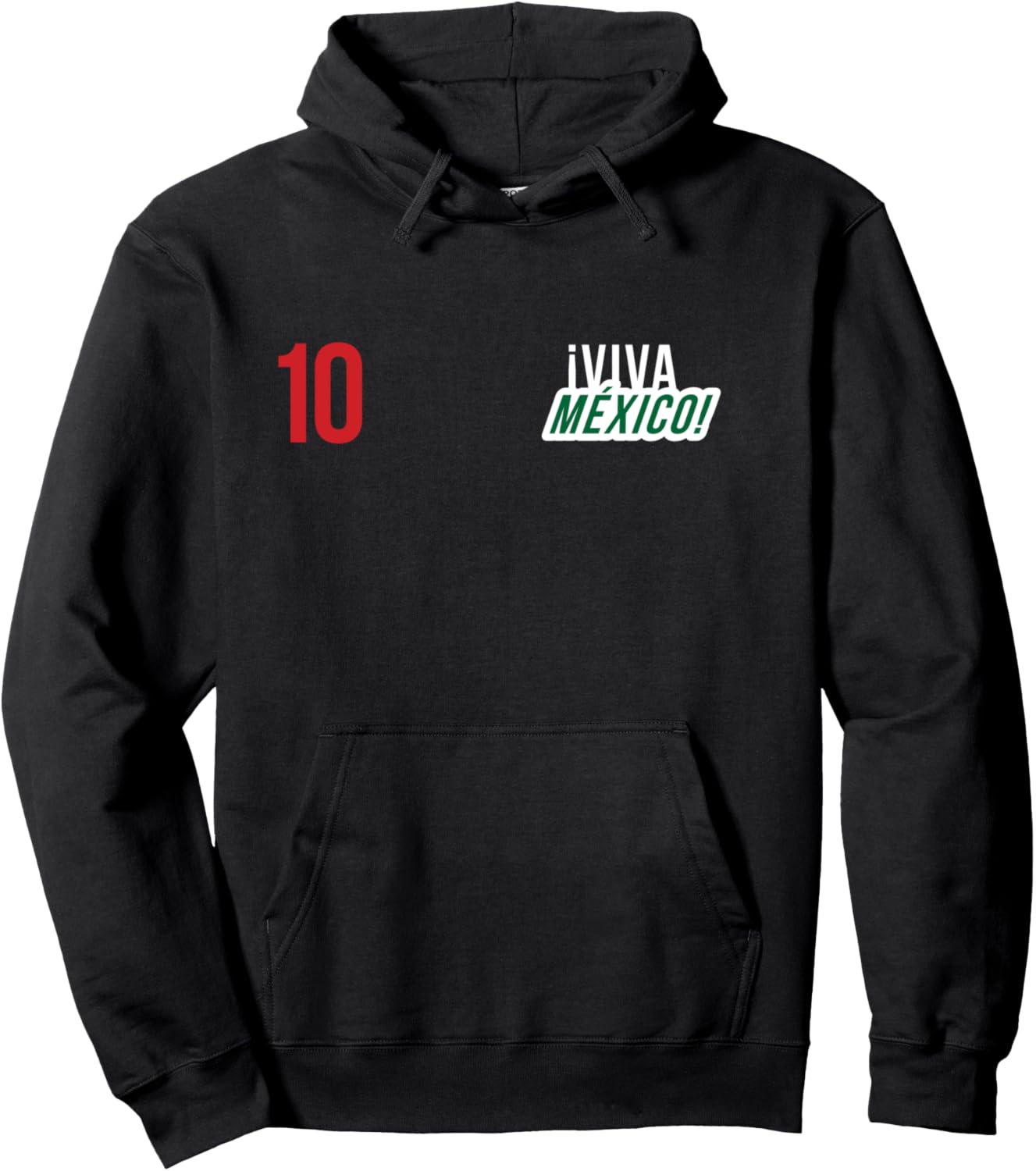 

Толстовка с флагом Мексики Mexico, черный